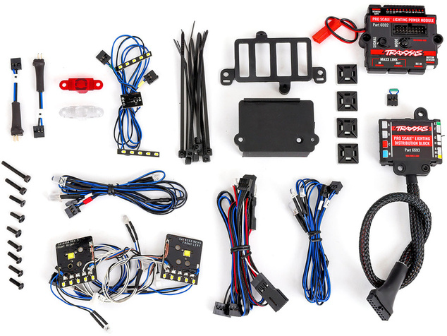 Traxxas LED osvetlenie kompletné Pro Scale (pre TRX-4 Mercedes G500 a G63)