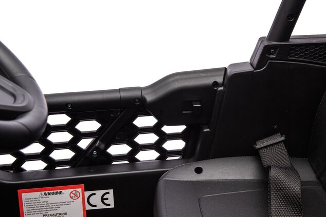 Elektrické autíčko UTV Small 12V, biele, Pohon zadných kolies, 12V batéria