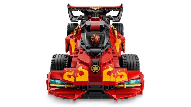 LEGO® NINJAGO®Kaiovo červené superauto: 15 rokov NINJAGO