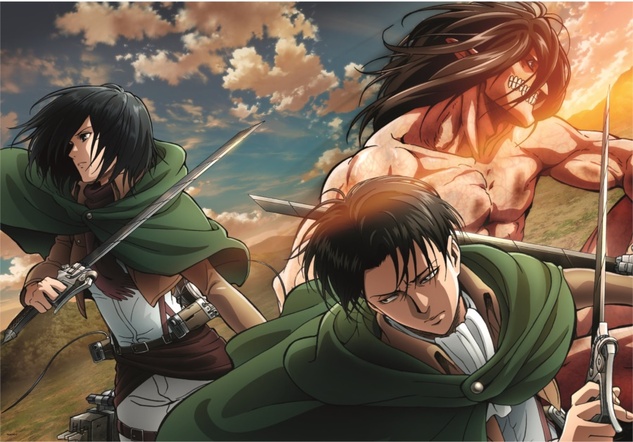 Clementoni - Puzzle Anime Collection: Attack on Titans (Attack on Titans) 500 Teile