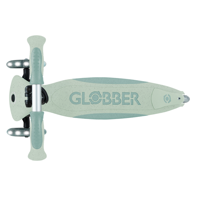 Globber kolobežka Go Up deluxe lights ecologic 360 ° pistachio