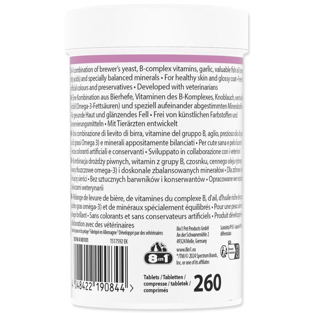 Pochúťka 8in1 Pivovarské kvasnice 260 tbl.