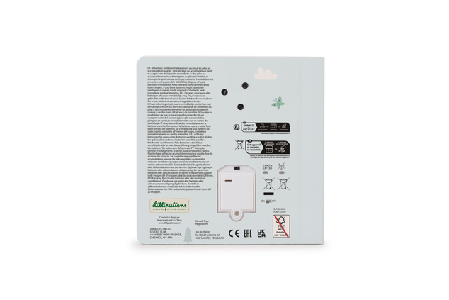 Lilliputiens - sensory and sound book - wolf Ludvík