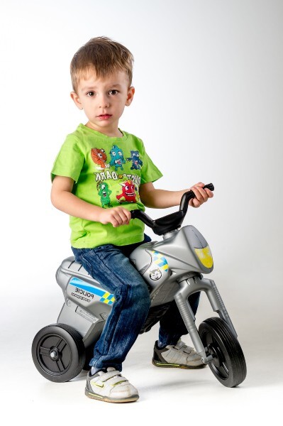 Odrážadlo Enduro Yupee Polícia veľké