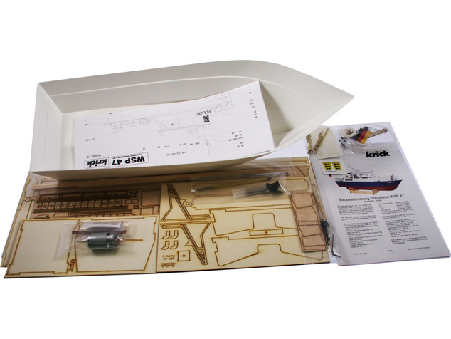 Krick barca della polizia WSP47 kit