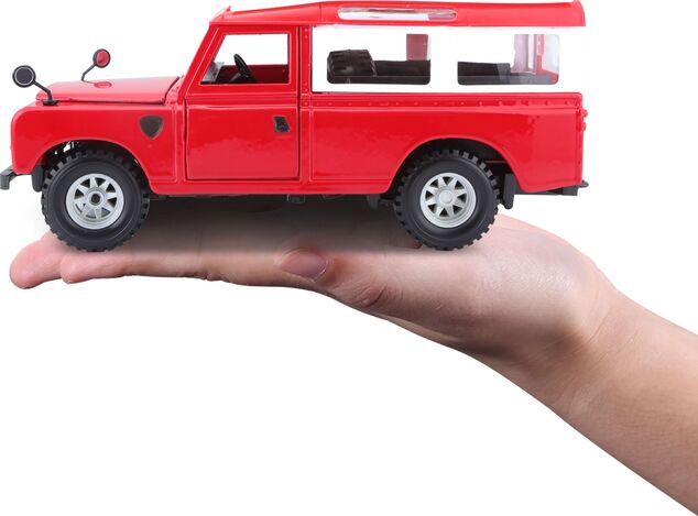 Bburago 1:24 Land Rover Rot