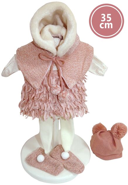 Llorens 535E ELENA - realistická bábika s mäkkým látkovým telom - 35 cm