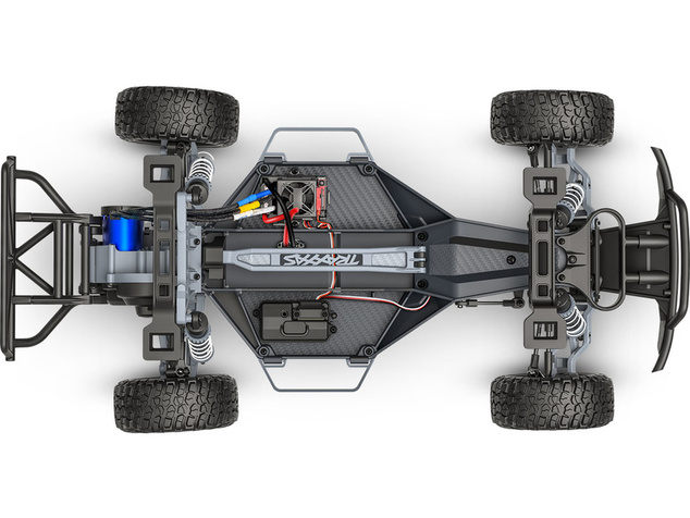 Traxxas Slash 1:10 VX3 RTR modrý