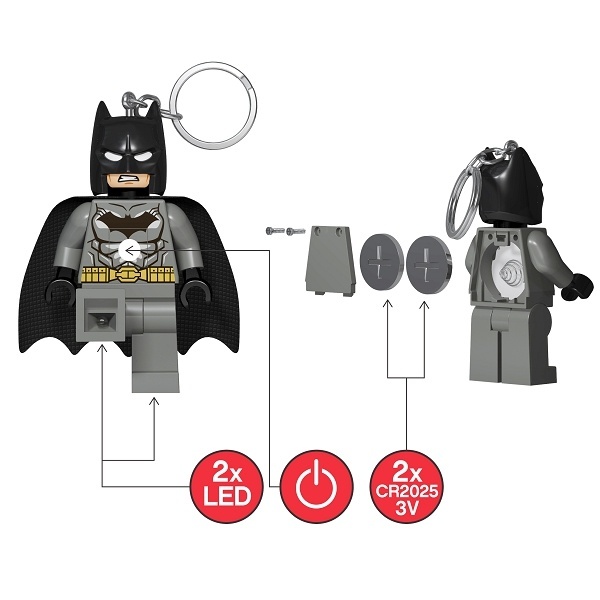 LEGO Batman Leuchtfigur (HT) – grau