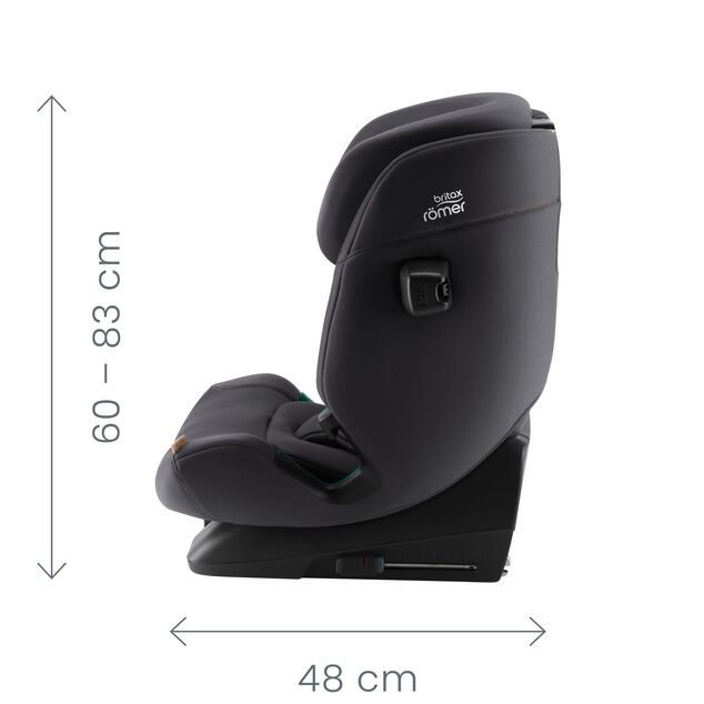Britax Autosedačka Advansafix Pro Classic, Deep Grey