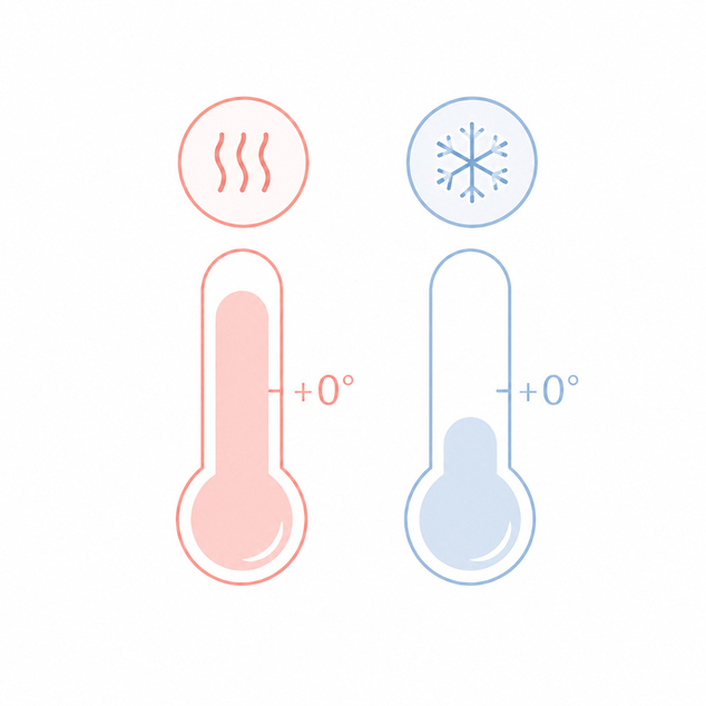 BABYONO Облекло за следродилни интимни части, топло и студено Hot&amp;Cold