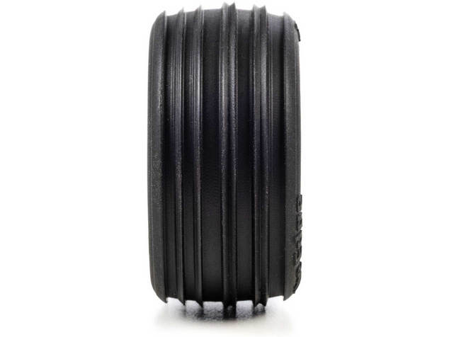 Pro-Line ruota con pneumatico Edge anteriore / Step Pin posteriore, disco giallo, Hex 7mm (4): Losi 