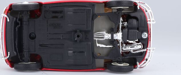 Bburago 1:24 Fiat 500L (1968) Rot
