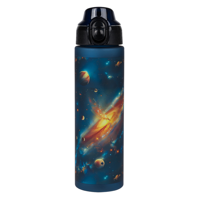 BAAGL Tritan-Flasche für Getränke Weltraum, 700 ml
