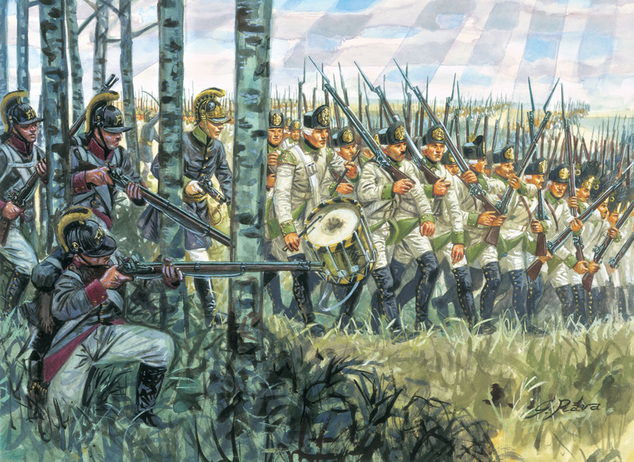 Model Kit figurky 6093 - AUSTRIAN INFANTRY 1798-1805 (NAP.WARS) (1:72)