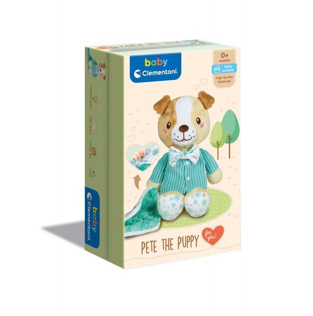 Clementoni Mein erstes Kuscheltier - ein Hund als Geschenk. Kassetten