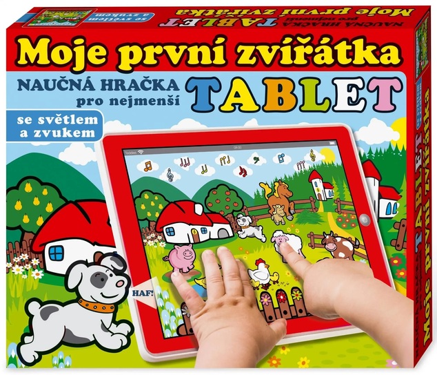 Tablet farma pre najmenších - Moje prvé zvieratká na bat. so svetlom a zvukom