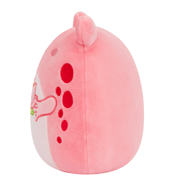 SQUISHMALLOWS Ružičasta žaba s lopočem - Lonina
