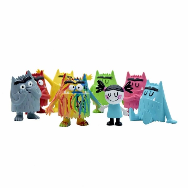 Comansi Farbmonster Verwirrt