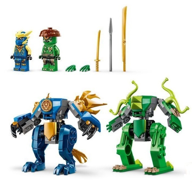 LEGO® NINJAGO® 71853 Jay und der Kampf im Drachen-Roboteranzug