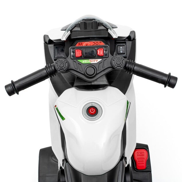Otroška električna motorna kolesa Baby Mix Supersport bela
