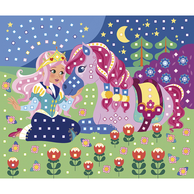 Janod Atelier Kreativset Mini Mosaik Einhorn