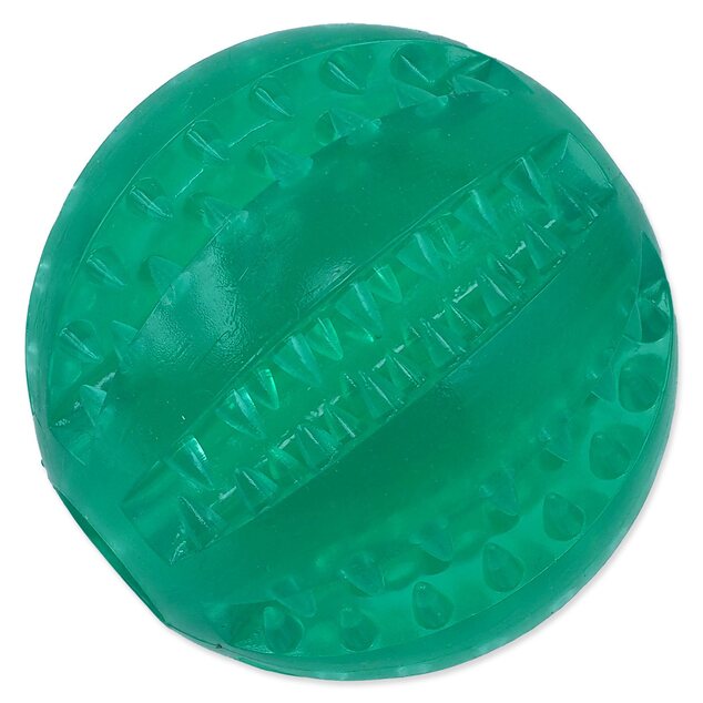 Топка Dog Fantasy DENTAL MINT зелена 7см