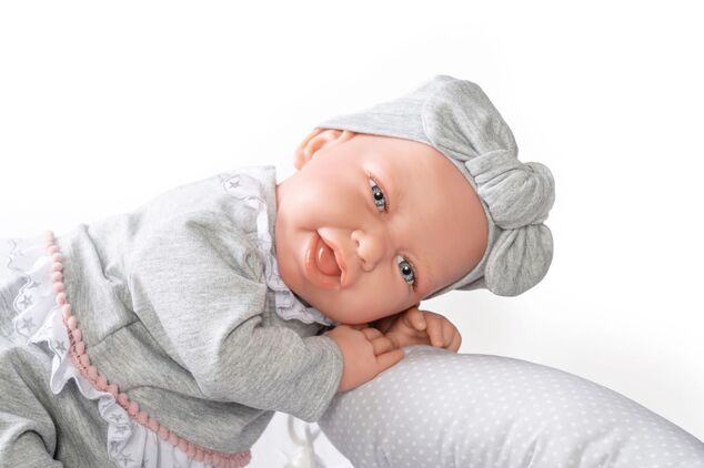 Antonio Juan 33228 CARLA - realistische Babypuppe mit weichem Stoffkörper - 42 cm
