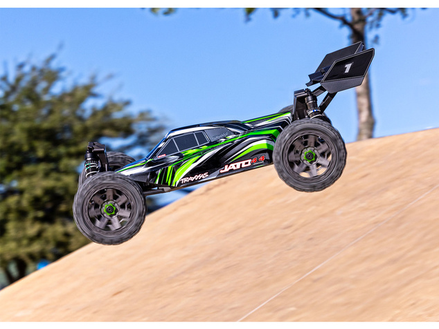 Traxxas Jato 1:8 4WD BL-2S RTR zelené