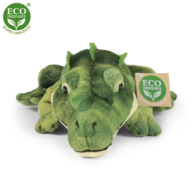 Plyšový krokodýl 34 cm ECO-FRIENDLY