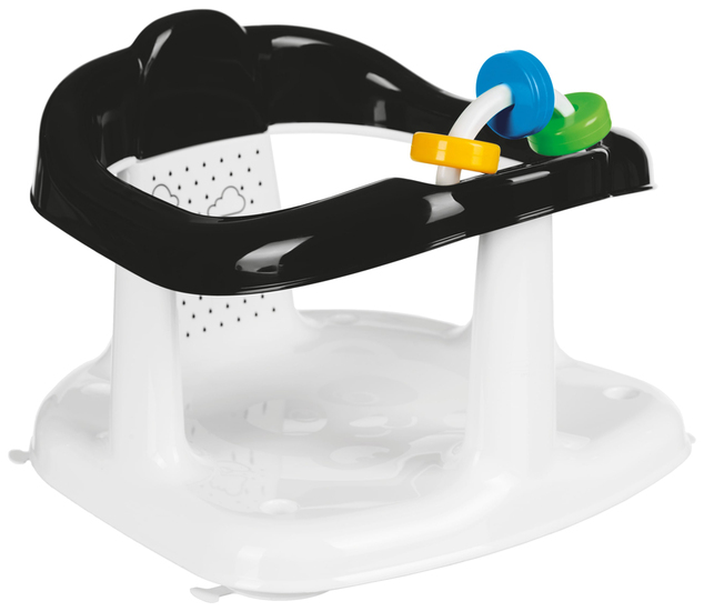 MALTEX Sedež za kad z igračami Panda - White/Black