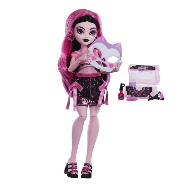 Mattel Monster High bambola Self-Scare Secrets, DRACULAURA, JHK43