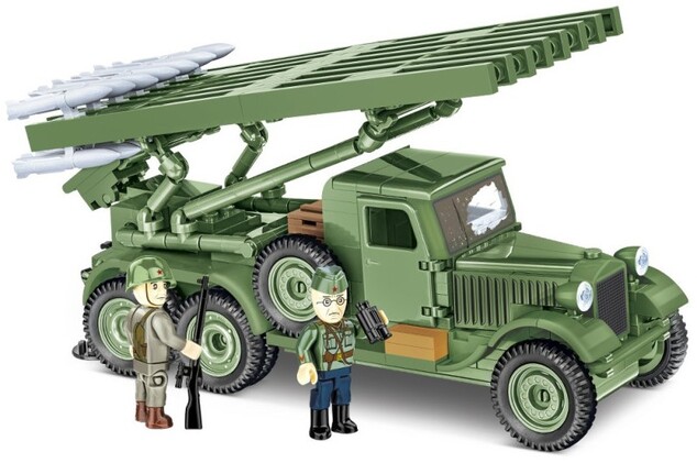 Cobi 2280 II WW BM-13 Katyusha ZIS 6, 1:35, 450 PS, 2 f