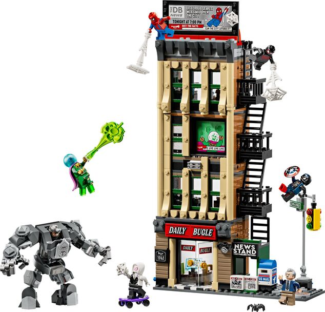 LEGO® Marvel 76342 Spider-Man vs. Mysterio: Daily Bugle