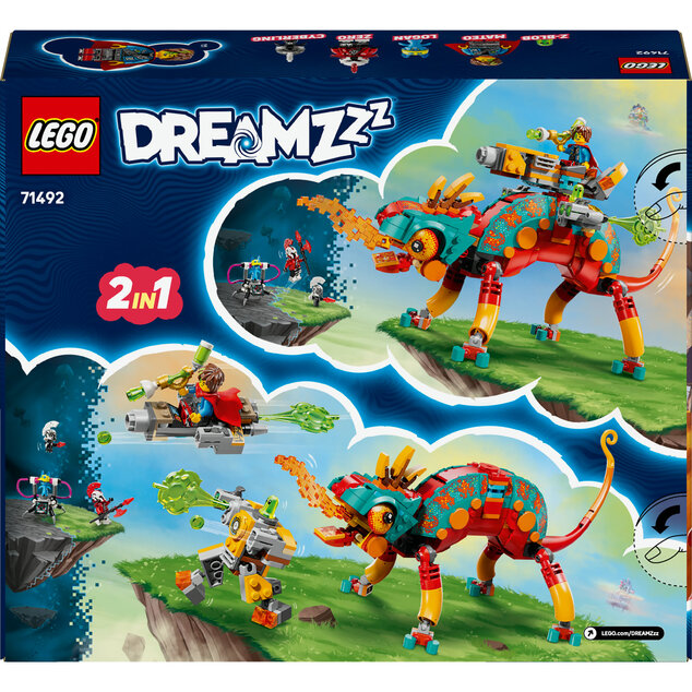 LEGO® DREAMZzz™ 71492 Mateo und sein Feuersalamander