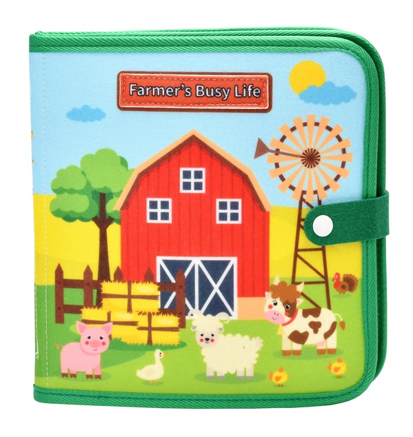2Kids Toys Libro sensoriale busy Fattoria