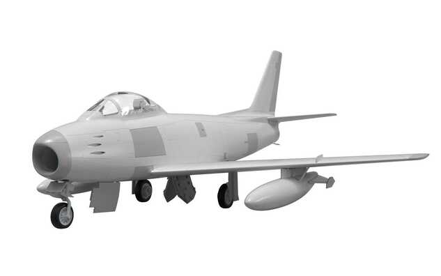 Classic Kit Flugzeug A08109 - Canadair Sabre F.4 (1:48)