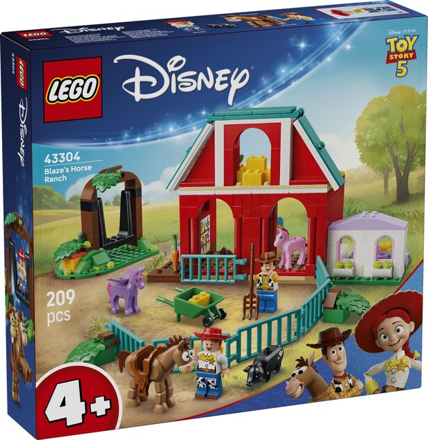 LEGO® Disney™ 43304 Blazeov konský ranč