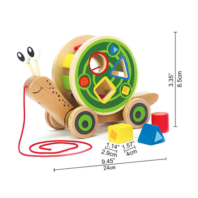 Hape Tull Slull cu forme geometrice de inserție
