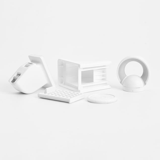 Magnetický uzáver skriniek / zásuviek 4ks, white