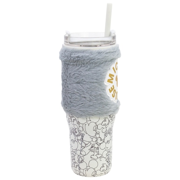 Mickey Mouse Termohrnček s plyšovým návlekom 770 ml