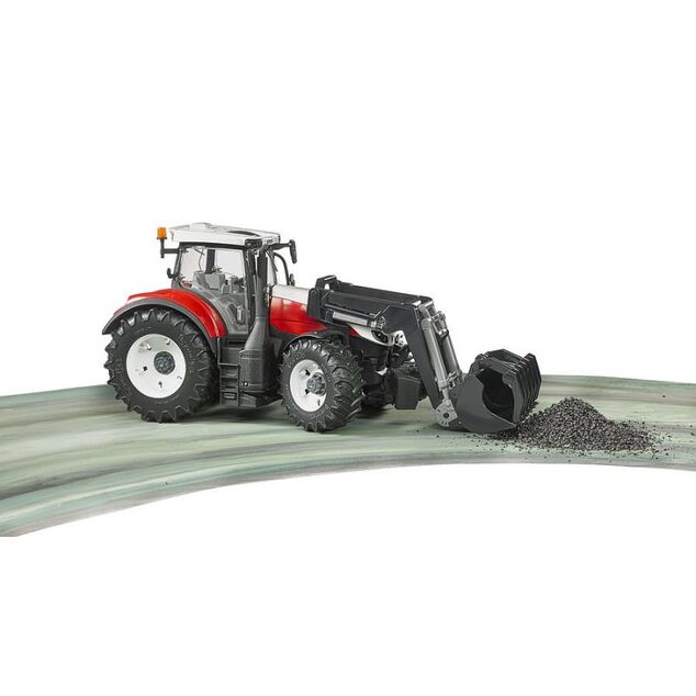 Bruder Traktor STEYR 6300 TERRUS CVT con cargador frontal