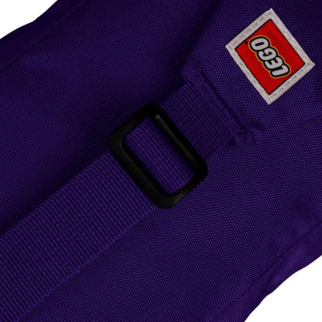 LEGO Signature Brick 1x2 Sling Bag - viola scuro