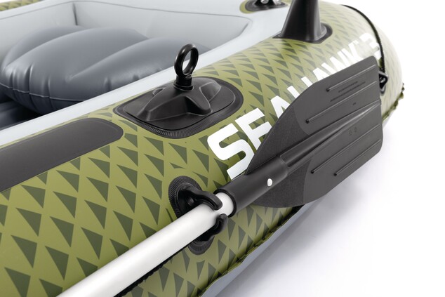 Intex 66333 Nafukovací čln Seahawk™ 3 Set, 295 x 137 x 43 cm