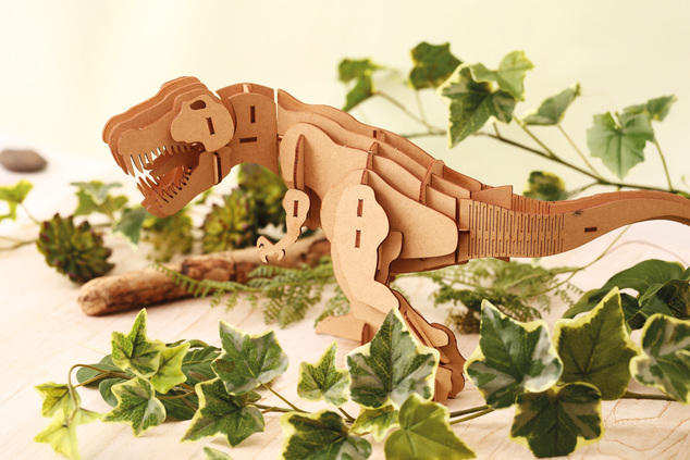GRAINE CREATIVE 3D Puzzle T-rex 49kos