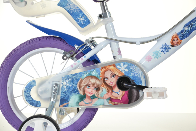 Dino Bikes - Detský bicykel 16" Snow queen 2022