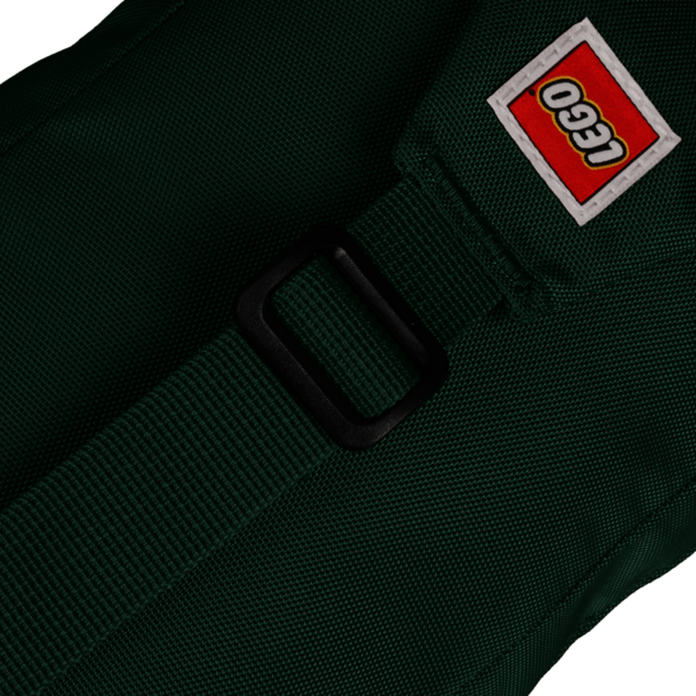 LEGO Signature Brick 1x2 Sling Bag - verde scuro