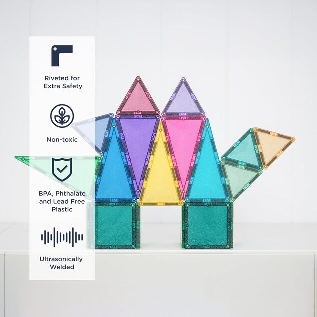 CONNETIX® Glitter Castle Pack magnetická stavebnica 48 ks
