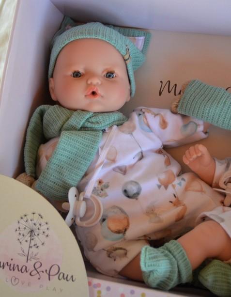 MARINA &amp; PAU Babys Zwillinge Pitus Mellizos 40cm