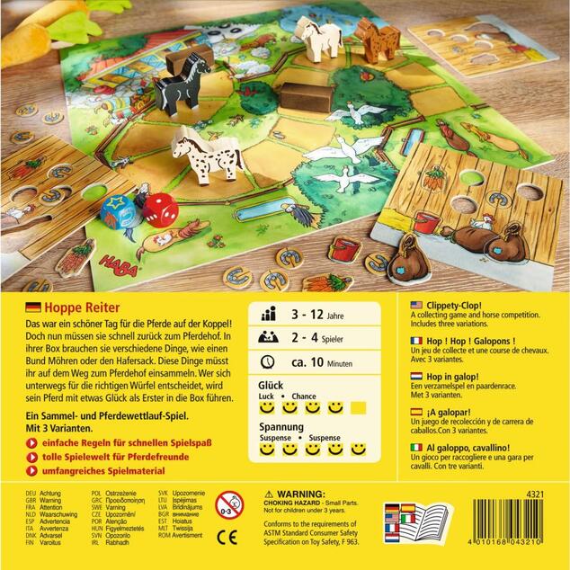 Haba Společenská hra Hop! Hop! Koník